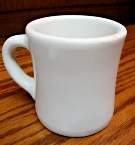 Vtg Victor Coffee Cup Mug Diner-Style Mid Century 3.4" tall, 6oz capacity    B21 - Picture 1 of 3