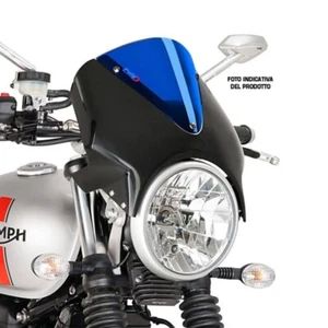 PUIG Pare-Brise Univ. Vision Suzuki GSF600 Bandit 1996-2004 Noir-Bleu - Photo 1/1