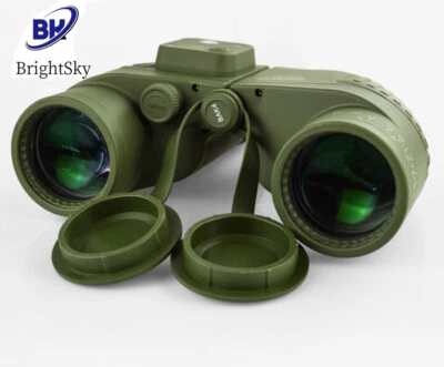 10X50 NightInternal Compass Binoculars Rangefinder Birdwatching Hunting Boating - Image 1 of 4