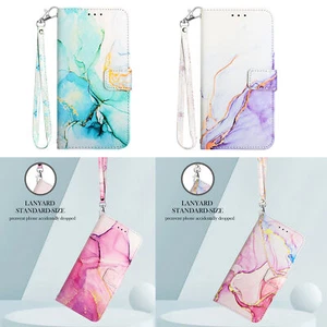 Phone Cover for Motorola G62 G42 G32 E32S Coloful+Hand Rope Leather Wallet Case - Picture 1 of 18