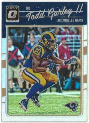 TODD GURLEY II  - RB - Los Angeles Rams - 2016 Panini Donruss Optic  #53  (550a) - Image 1 of 3