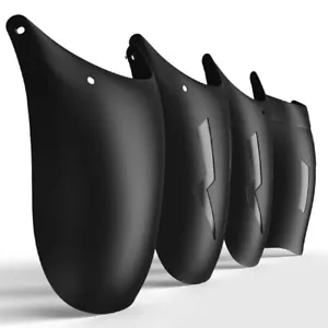 Front Fender Extender Mudguard Extension Rear and Front Wheel Extension Fender - Picture 1 of 12
