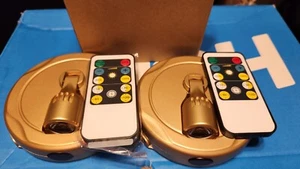 Two Battery Operated Spotlights, Cordless Picture Accent Lights - Picture 1 of 2