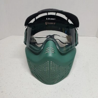 V-Force Profiler Paintball Airsoft Mask Goggle - Green — 第 1/4 张图片
