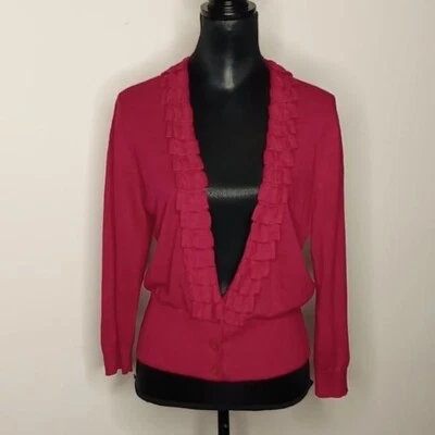 Suéter de Manga Larga Jones NY Collection Magenta - M Foto 1 de 4