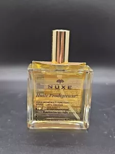 Nuxe Huile Prodigieuse Multi-Purpose Dry Oil Face Body Hair 50 ml CHIPPED BOTTLE - Picture 1 of 8