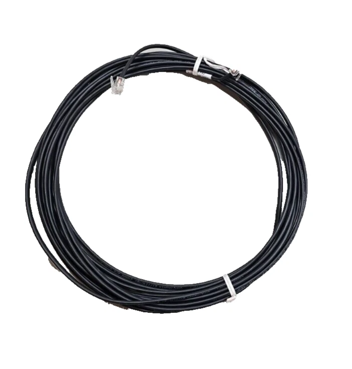 25' Long RJ12 RJ11 6-pin Serial Cable Fits NCR, Aloha Radiant KDS to Bump Bar
