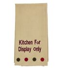 Set of 2 Bramble Kitchen For Display Only Dishtowel 20" x 28" This sentiments 