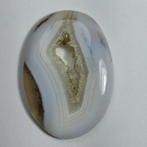 Oval shape montana agate druzy gemstone high quality cabochon for jewellery - Picture 1 of 5