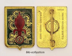 Abzeichen 2.REI Ausländisches Infanterieregiment. INDOCHINA. Drache O.Meter - Bild 1 von 1