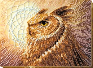 Hágalo usted mismo Kit de bordado de cuentas "Totem" 12.2"x9.1" / 31.0"x23.0 cm, Abris Art - Imagen 1 de 7