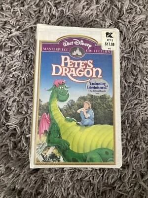 Walt Disney Masterpiece Collection Pete’s Dragon VHS SEALED Foto 1 de 2