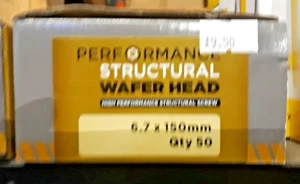 PERFORMANCE STRUKTUR WAFERKOPFSCHRAUBEN 6,7 x 150 mm - Bild 1 von 1