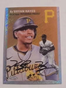 2023 Topps Chrome Platinum Anniversary - Topps Refractor #349 Ke'Bryan Hayes - Picture 1 of 2