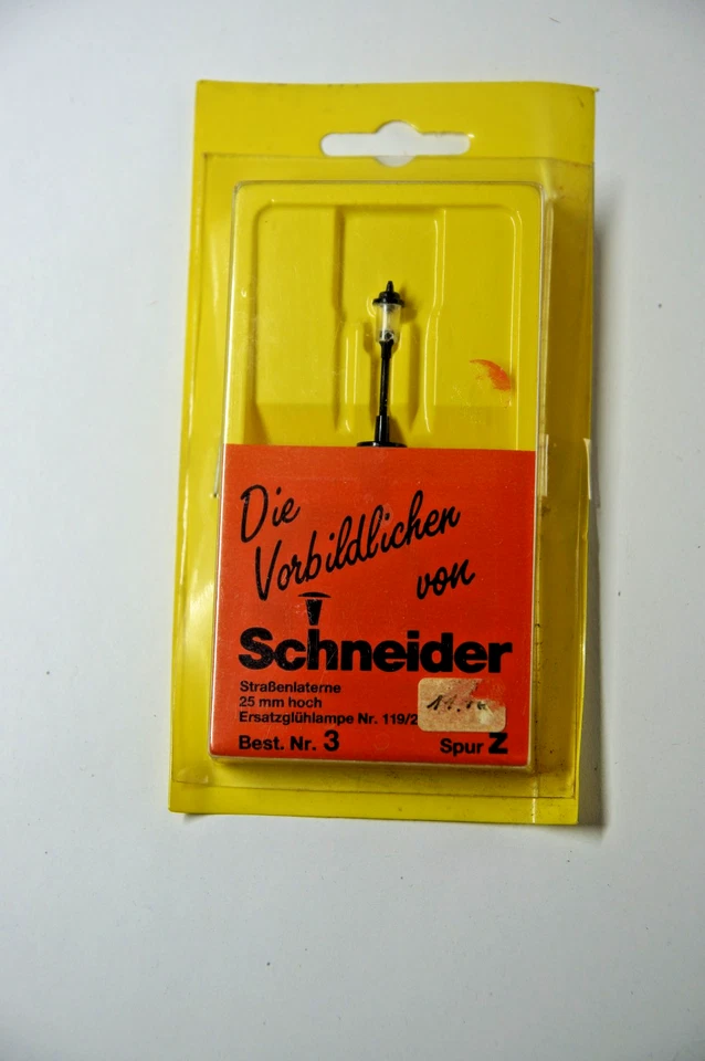 Schneider Z L 3 Strassenlaterne  1-flammig Neu in OVP - Bild 1 von 1