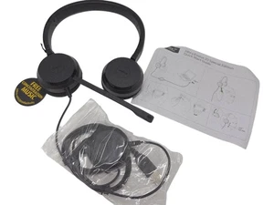 Jabra Evolve 20 USB Wired Headset Stereo Black T2510 HH4 - Picture 1 of 5