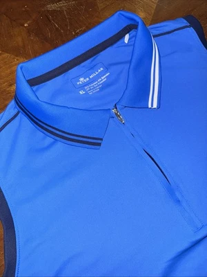 Camisa de golf Peter Millar cuarto cremallera sin mangas para mujer XL UPF 50 calavera Foto 1 de 4