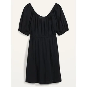 Neu ohne Etikett Old Navy Puffärmel Tie-Back Cut-Out Mini Swing Kleid Plus Größe 3X - Bild 1 von 7