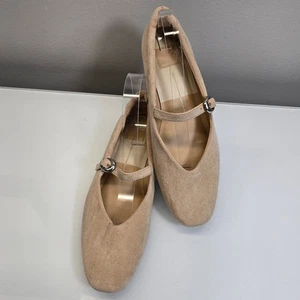 Dolce Vita Mary Jane Ballerinas Damenschuhe 9 Reyes nude beige Leder Wildleder - Bild 1 von 11