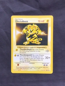 Pokemon Karten: Base Set Shadowless Rare: Electabuzz 20/102 - Bild 1 von 10