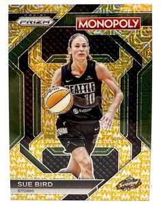 2024 Panini Prizm Monopoly WNBA Sue Bird Gold Millionaire /500 #WNBA19 - Picture 1 of 2