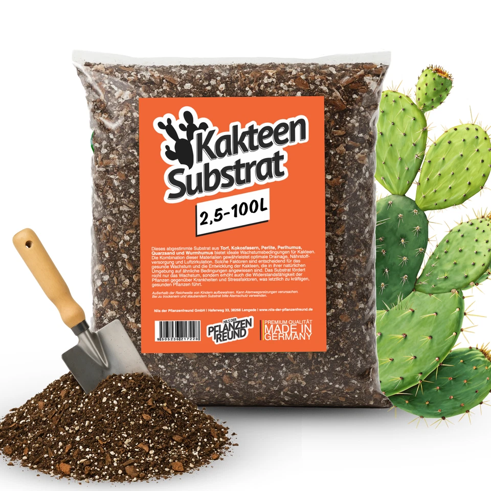 Premium Kakteen Substrat – Spezialerde für Kakteen, Sukkulenten & andere Wüstenp - Bild 1 von 1