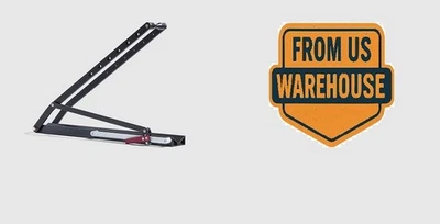 Bandeja furgoneta 1∪p EE. UU. 150025 lado izquierdo montaje negro 22,7" aparte 0,375" agujeros pesados D Foto 1 de 4