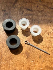 Juego de ojales de varilla de acoplamiento de carburador Chevy 1956-1964 - NUEVO - Imagen 1 de 4