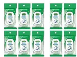 10 X Polident Denture Cleanser Wipes 20 Pack - Picture 1 of 2