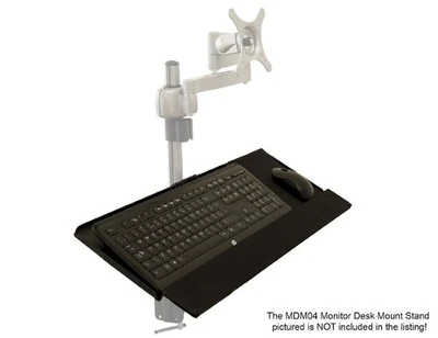 Keyboard Tray Universal for VESA compatible LCD monitor arms stands New - Image 1 of 4