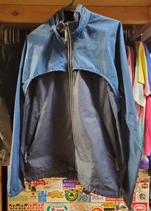 Helly Hansen Jacke Convertible Zip Reflective Vest Windbreaker Blau Gr. M Y2K - Bild 1 von 13