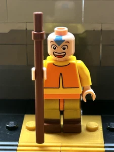 LEGO minifigure Aang ava001 Avatar the Last Airbender 3828 3829 Air Temple (New) - Picture 1 of 4