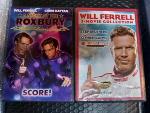Will Ferrell movie lot Night At Roxbury, Step Brothers , Other Guys , Talladega - Picture 1 of 3