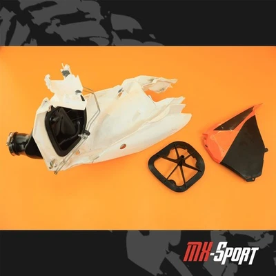 12-16 2012 KTM 250 SX OEM Limpiador de caja de aire Caja de aire Filtro de admisión Conjunto de jaula Foto 1 de 4