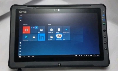 Rugged Getac F110 Toughbook Tablet Core i5 4Gb RAM 128Gb M.2 - NO BATTERY -Ref 3 - Image 1 of 4