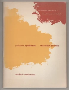 Guillaume APOLLINAIRE, Paul Rand / CUBIST PAINTERS AESTHETIC #196540 - Picture 1 of 1