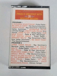 Polkas Greatest Hits 20 Million Sellers Volume 2 (Cassette) - Picture 1 of 4