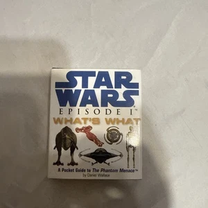Star Wars Episode 1 What's What Hardcover Pocket Guide To The Phantom Menace - Bild 1 von 2