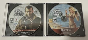 Grand Theft Auto 4 y 5 - PS3 - ¡¡Solo disco!! ¡¡PROBADO!!! - Imagen 1 de 8