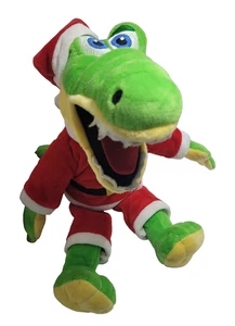 CHRISTMAS CAPTAIN CROC PONTINS CROC CREW CUDDLY 13"PLUSH SOFT TOY SOUVENIR - Picture 1 of 20