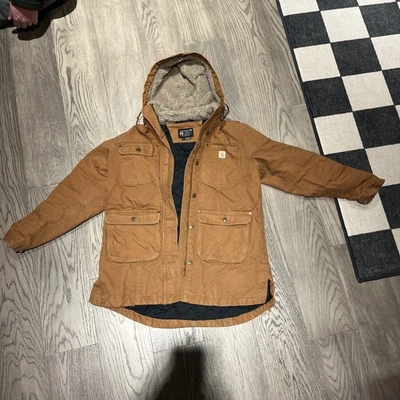 Chaqueta de Granero Carhartt Mujer Talla Grande ¡Muy Cálida! Muy Alta Calidad Oj5512-w Foto 1 de 4