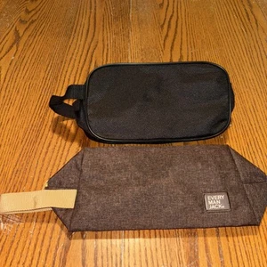 2 Men’s Toiletry Travel Bags - Picture 1 of 24
