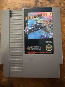 Tiger Heli Nintendo NES game cartridge