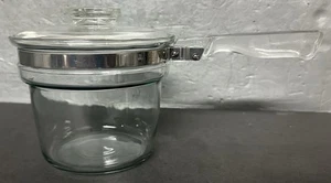 Vintage Pyrex Double Boiler Set 1 1/2 Quart 6283 VGC - Picture 1 of 12