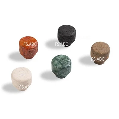 Natural marble door handles, suitable for glass doors, entry doors, wooden doors - Image 1 of 4