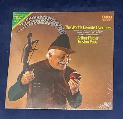 THE WORLD'S FAVORITE OVERTURES by ARTHUR FIEDLER &  BOSTON POPS VINYL - Image 1 of 4