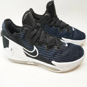 Usado en excelente estado! NIKE LeBron Witness 6 Negro/Obsidiana Zapatos Niños Talla 5,5 años para mujer 8,5 - Imagen 1 de 7