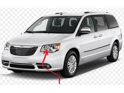 Fits Jeep Town & Country Head Light Front Left 05113345AE 2009-2015 - Image 1 of 4