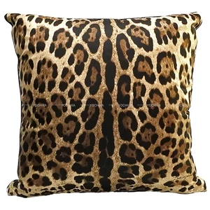 DOLCE&GABBANA Leopard Kissen Polyester/Baumwolle/Seide [BRANDNEU][Authentisch] - Bild 1 von 5