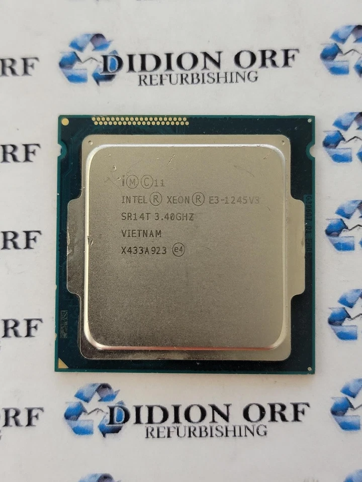 Intel Xeon E3-1245 v3 SR14T 3,40 GHz 8 MB SmartCache 84 W Grado B SKU 18198 Foto 1 de 2